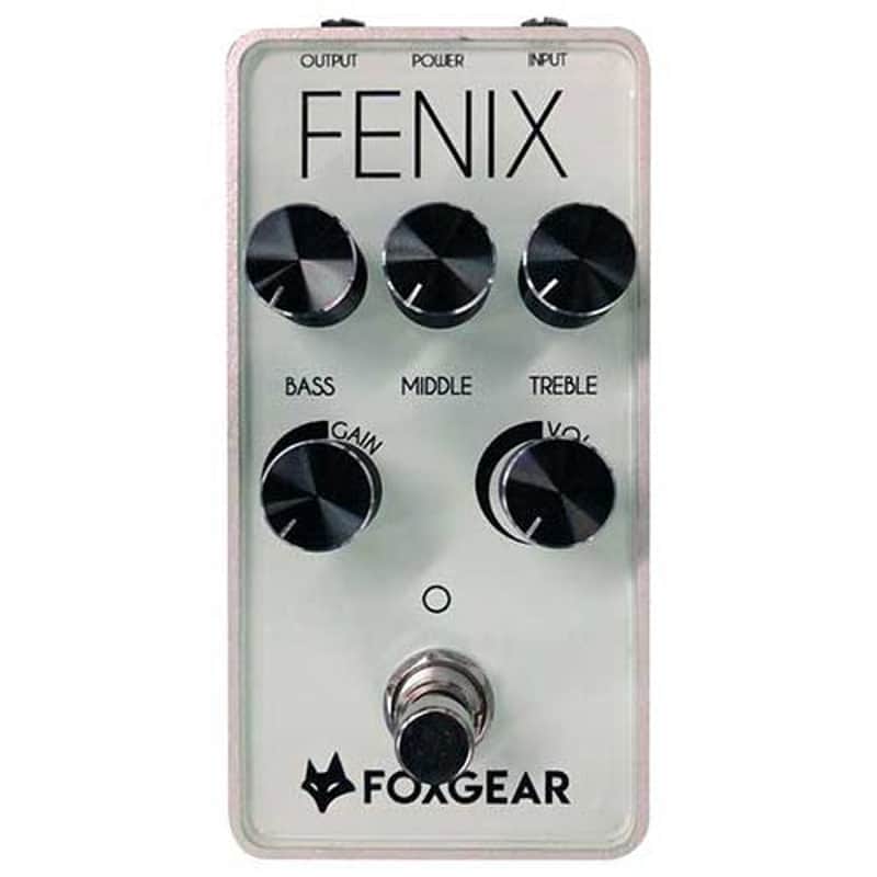 Mint Foxgear Fenix Overdrive / Distortion Guitar Effects Pedal w/ Three Band EQ image 1