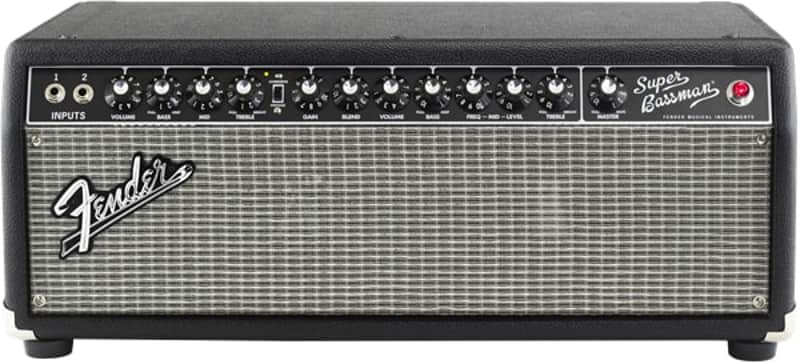Fender Super Bassman Head, Black, 120V image 1