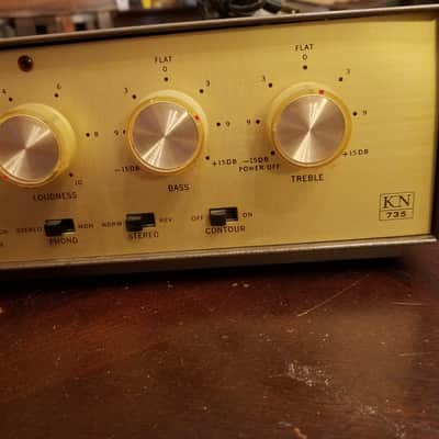 Knight 28 Watt Stereo Integrated Tube Amp EL84 40 Watt Max Hi-Fi KN735 KN-735 1962 image 5