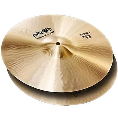 Paiste 14" Formula 602 Classic Medium Hi-Hat Cymbals (Pair)