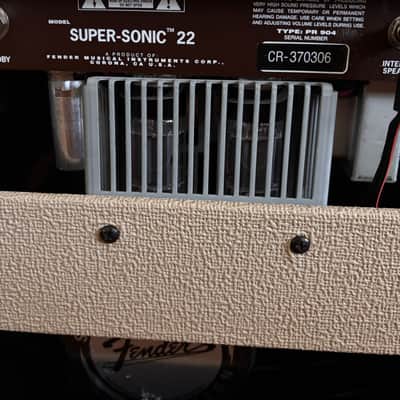 Fender Super-Sonic 22 2-Channel 22-Watt 1x12" Guitar Combo 2010 - Present - Blonde image 7