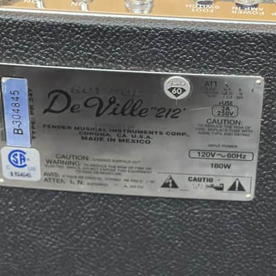 Preowned Fender Hot Rod Deville 2x12 image 8