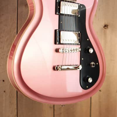 Rivolta Guitars Mondo Combinata Burgundy Mist Metallic 2023 BONUS Rivolta Premium soft case included image 4