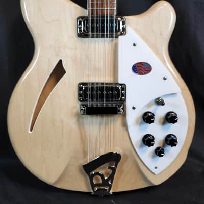 Rickenbacker 360/12 Mapleglo, 12 String Hollowbody Guitar, Stereo, w/HSC image 1
