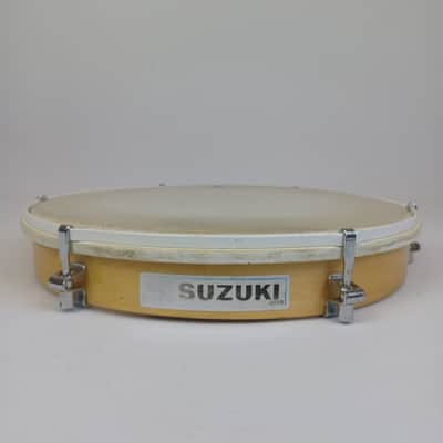 Suzuki STB-30 12"Framedrum Hand Drum 6x Tunable Lugs Japan Vintage 70-80s Birch image 1
