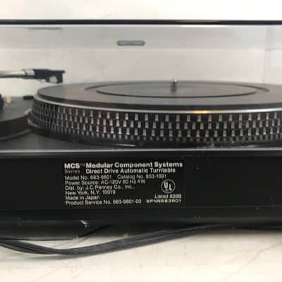 MCS, Model 683-6601, Direct Drive Automatic Turntable, Modular Component Systems image 10