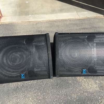 2X - PAIR Yorkville Elite EM408 Stage Monitor Wedges 400 watts PA system image 1