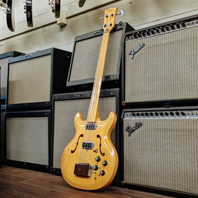Hohner Bartell Black Widow Fretless Bass image 1