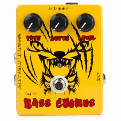 Caline CP-83 BASS Chorus Pedal, Mono /Stereo out, FREE PICK + HOLDER+ FREE SHIP USA image 2