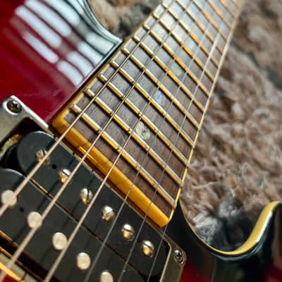Fender Special Edition Custom Telecaster FMT HH 2003 - Black Cherry Sunburst image 6