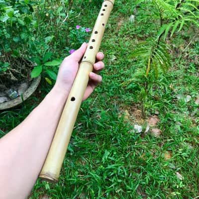 Handcrafted H’mong Bamboo Flute – Vietnamese Bawu Flute – Key C/D | Pro Sound, Vietnamese Artisan Quality image 7