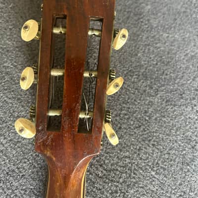 Unbranded vintage zither banjo - possibly W. Tremlett - with vintage leather case image 8