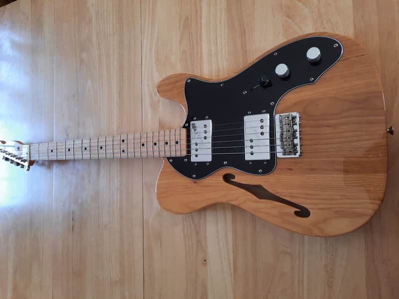 Fender Telecaster Thinline 1972 Reissue Natural image 1