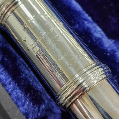 W.T. Armstrong Model 104 Student Flute Closed Hole C Foot w/ Original Case image 10