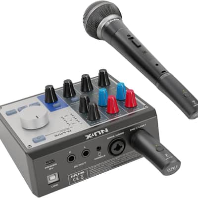NUX B-3RC Microphone Wireless System with Charging Case, Microphone Bundle, 2.4GHz 24-bit/44.1kHz Audio Quality image 7