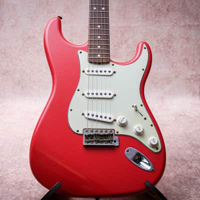 FENDER USA Custom Shop '63 Reissue Stratocaster Journeyman Relic "Fiesta Red" (2022) image 4