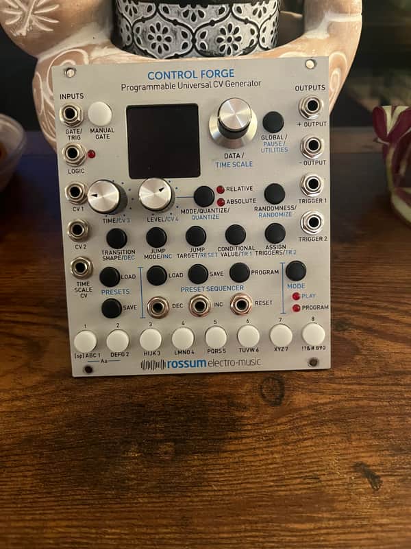 Rossum Electro-Music Control Forge Programmable CV Generator Eurorack Module