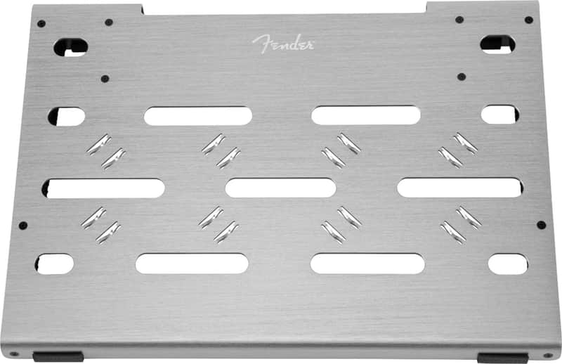 Fender Professional Small Pedalboard, 18" x 12.8" w/ Softcase, Anodized Aluminum image 1