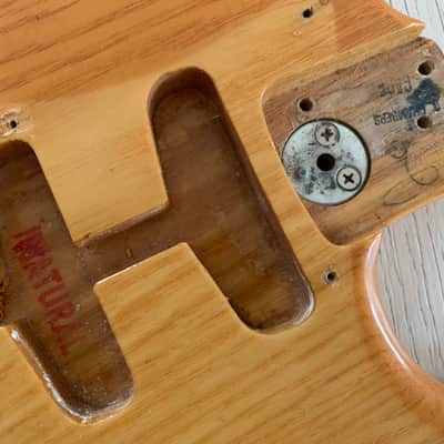 Vintage 1973 Fender Stratocaster Guitar Body, Original, No Mods, 1970s USA Strat image 13