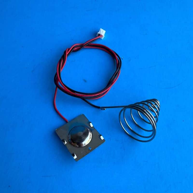 Williams Legato Digital Piano Keyboard Part: Battery Spring & Contact Plate image 1