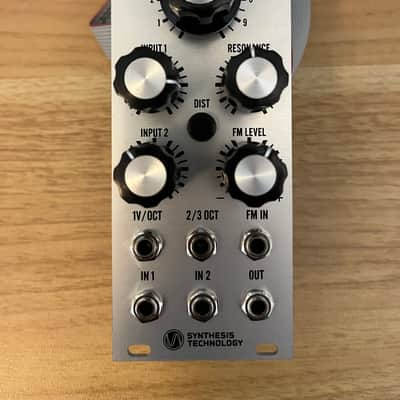 Synthesis Technology E490 Analog Ladder Filter - Silver - Rare - Discontinued - Made in USA 🇺🇸 image 1