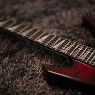 Jackson Warrior Custom Shop - Red Burst image 6