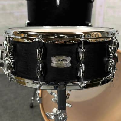 Yamaha Tour Custom Maple 4pc Drum Set 20/12/14/14 Licorice Satin image 3