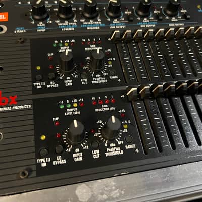 dbx 2231 2-Channel 31-Band Graphic Equalizer/Limiter w/ Type III Noise Reduction 2010s - Black image 2