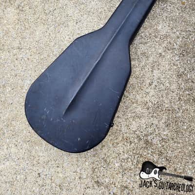 Sidewalk Sale: Vintage Molded Acoustic Guitar Case (1970s / 1980s - Black) image 1