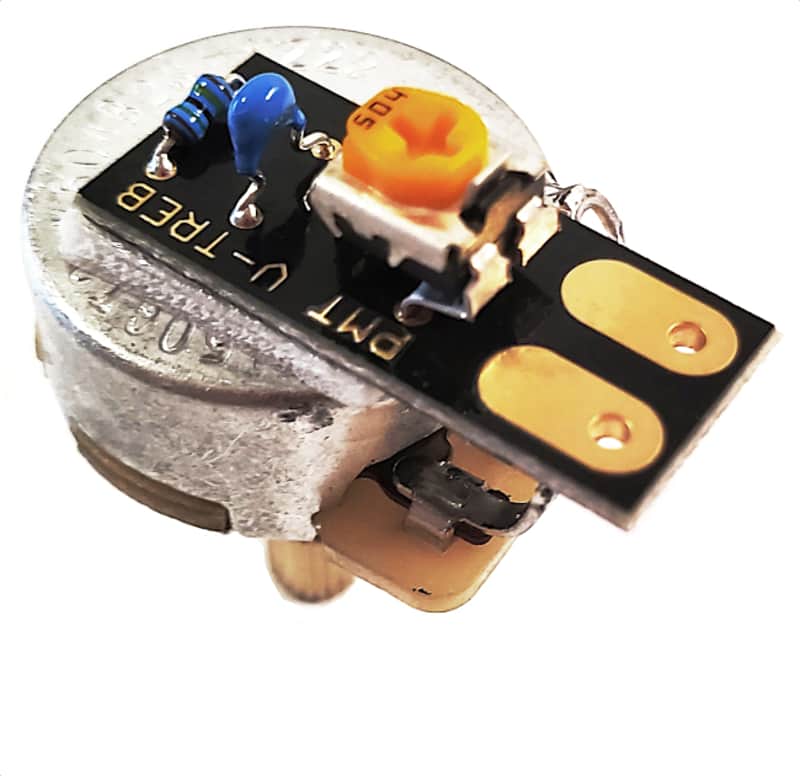 CTS 500K Pro Guitar Pot w/ Variable Treble Bleed Circuit image 1