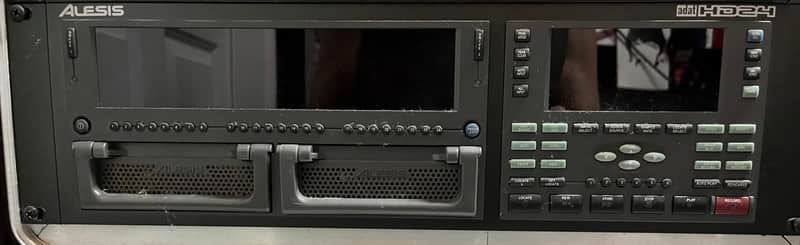 Alesis HD24 Rackmount 24-Track Hard Disk Audio Recorder 2010s - Black image 1