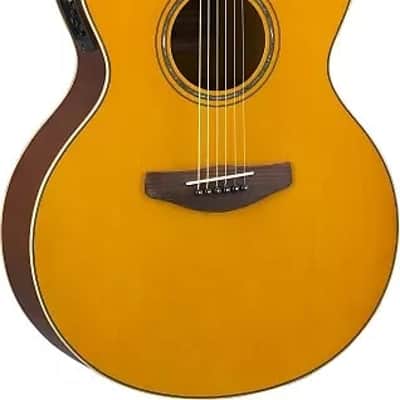 Yamaha Compass Series CPX600 VT Acoustic/Electric Guitar, Vintage Tint image 1