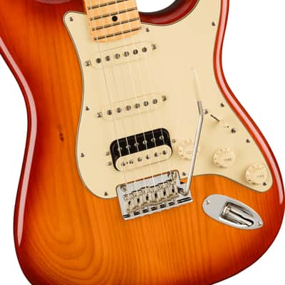 Fender American Professional II Stratocaster HSS, Maple Fingerboard - Sienna Sunburst image 5