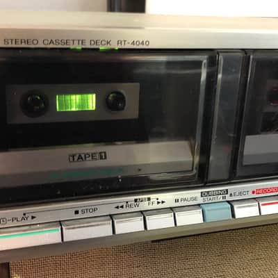 Sharp RT-4040 Dual High Speed Dubbing Cassette Deck image 2