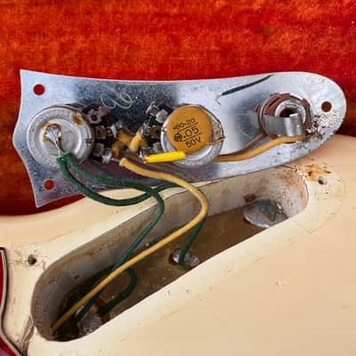 Fender Mustang - 1966 - Olympic White - All Original w/OHSC image 16