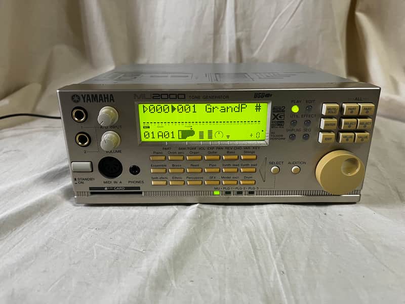 Yamaha MU2000EX tone generator Extended Edition GM GS XG GM2 | Reverb
