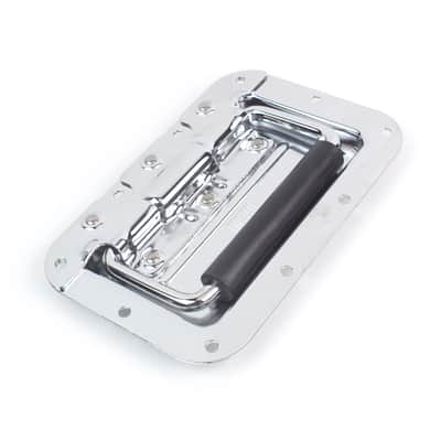 Heavy Duty metal handle and plate for Amplifier or Guitar Road Rack touring Case image 4