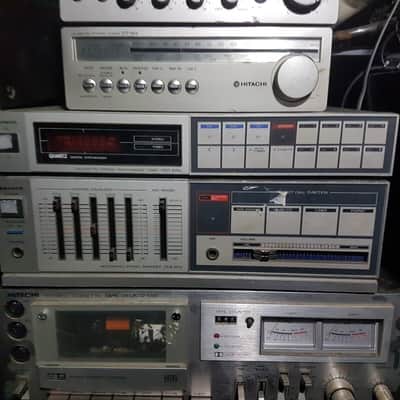 80's SANYO AMP & TUNER / RECEIVER image 1