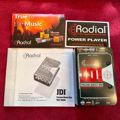 Barely used Radial JDI Passive Direct Box (Green) image 5