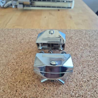 Sonor Phonic Bassdrum Leg Brackets ~1980 - Chrome image 9