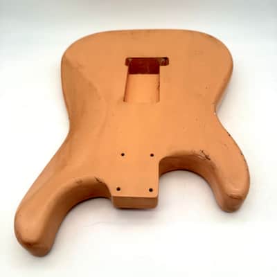 MJT Stratocaster Body Alder Relic Nitro Aged Peach mjt6673 image 7