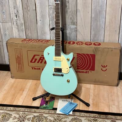 "New" Gretsch G2215-P90 Streamliner Junior Jet Club  Mint Metallic Amazing and so Affordable ! image 18