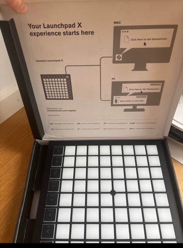 Novation Launchpad X Pad Controller 2019 - Present - Black image 1