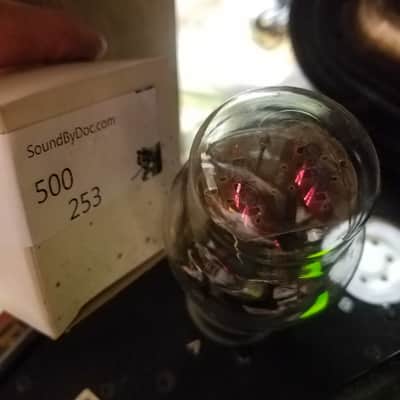 Sylvania 6A3 tNOS AT1000 TESTED Vacuum Tube Spring top support rod hifi Power Triode 1933-1936 image 3