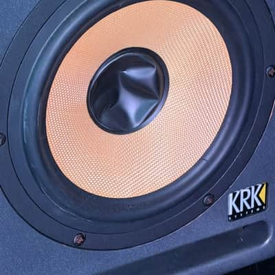 KRK V8 Series I Passive/Active Studio Monitors - Matching Pair (One Blown / Non-Functioning - Project Set) image 6