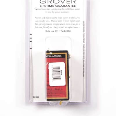 Grover 505G Mini Roto-Grip Locking Rotomatic Tuners 3+3, Gold Finish image 3