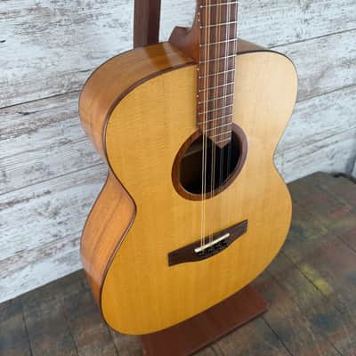 Josh House Gazouki Octave Mandolin w K&K Pick PU Exc Fine! 2016 natural open pore finish image 3