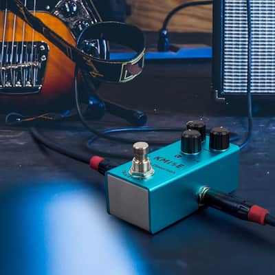 Kmise Crunch Distortion Electric Guitar Effects Pedal Mini Single Type DC 9V True Bypass image 8
