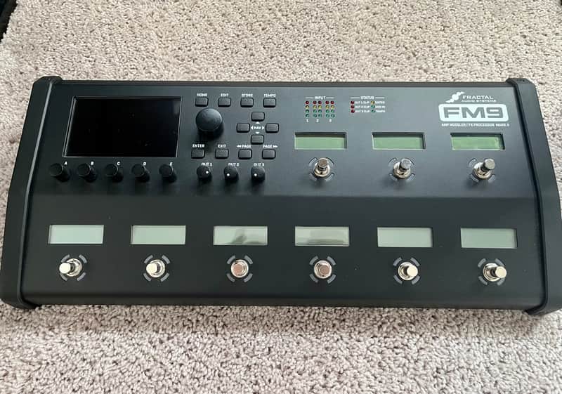 Fractal Audio FM9 Mark II Amp Modeler / FX Processor 2024 - Present - Black image 1