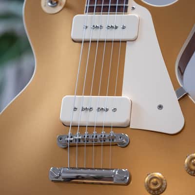 2025 Gibson USA Les Paul Standard 50s P90s - Goldtop image 4